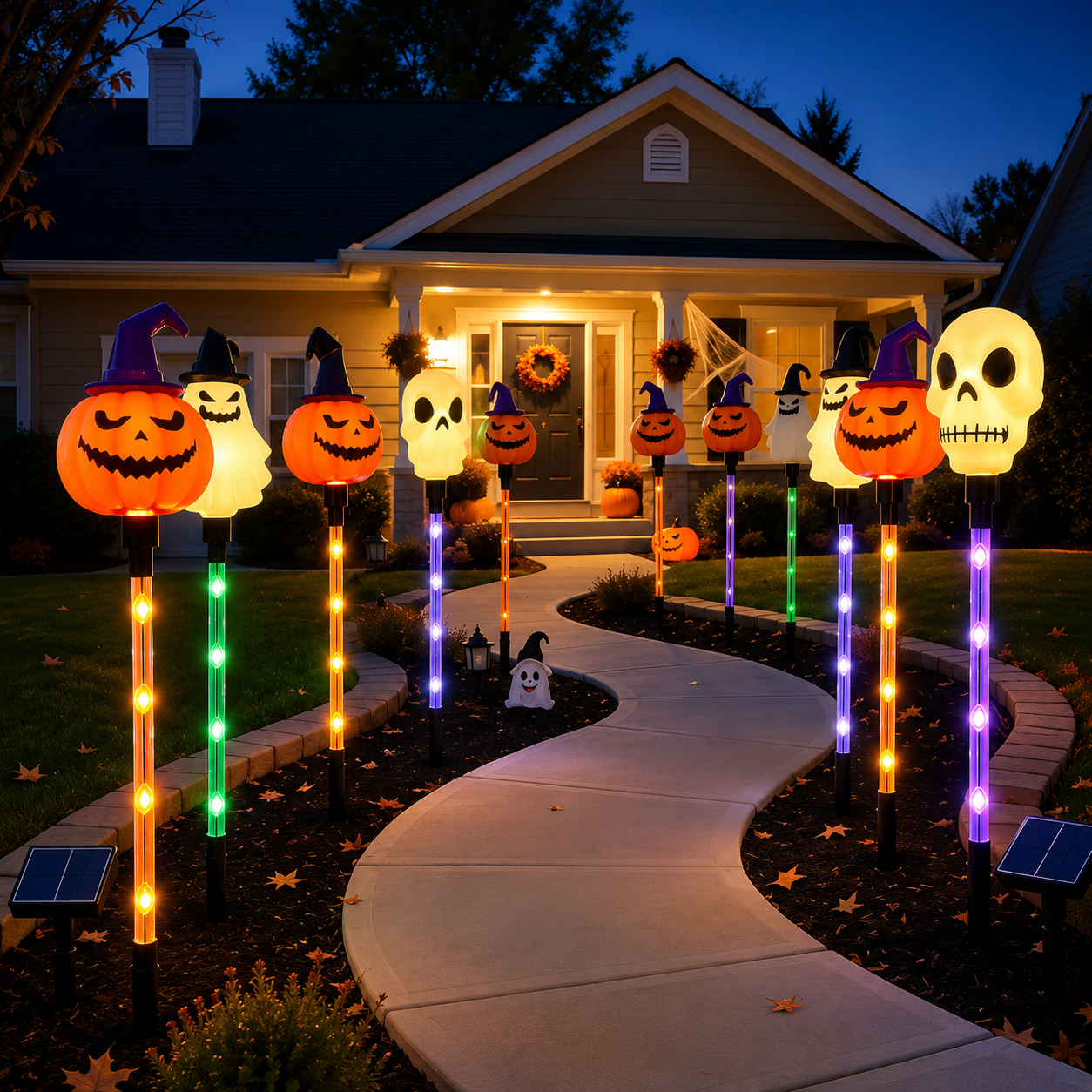 Halloween Outdoor Garden Waterproof Decorative String Lights